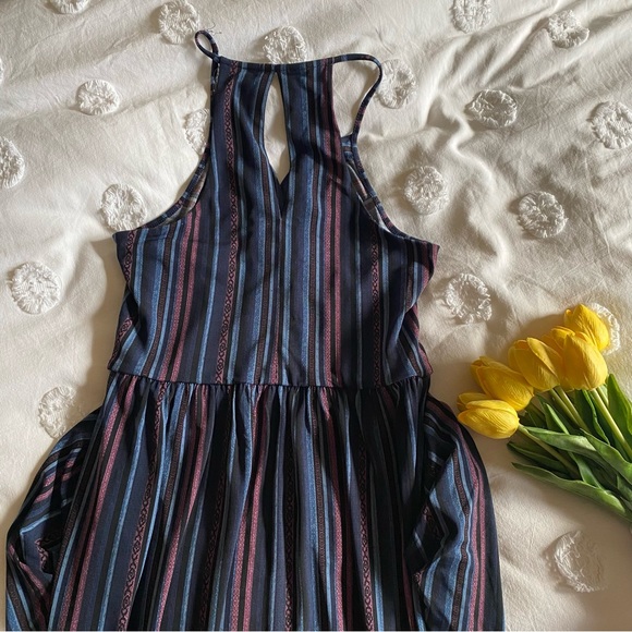 BCBGeneration Striped High Low Midi Dress - xs/s - Picture 8 of 11